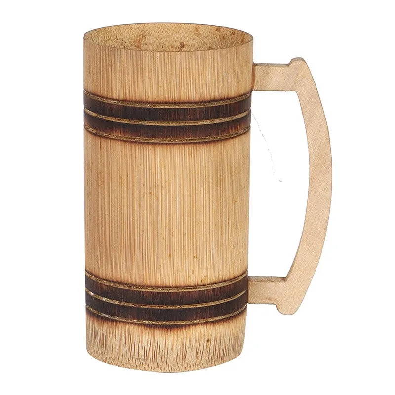 Eco Sip Bamboo Beer Mugs (350 mL) - Set of Two - 3