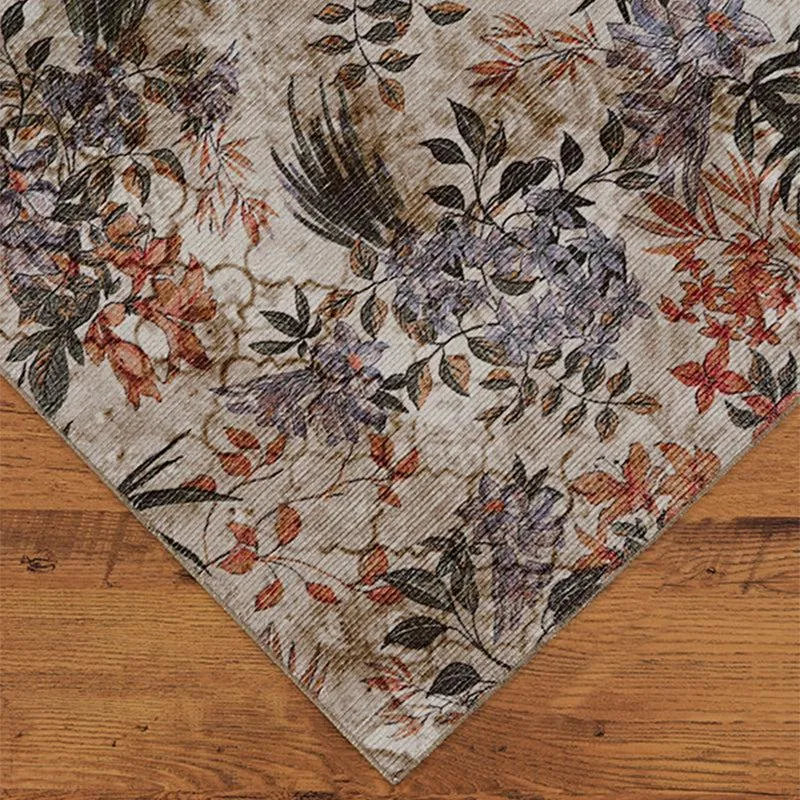 Caleb Floral Polyester Carpet media 5
