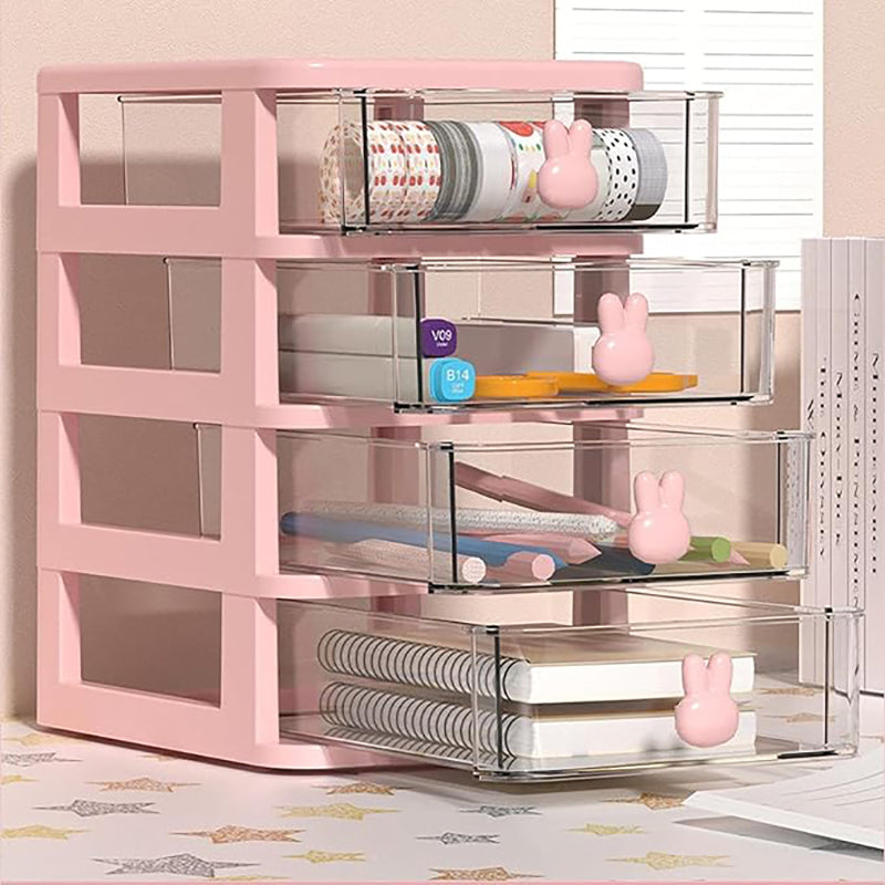 Stowly Two Tier Desk Organiser - Pink media 3