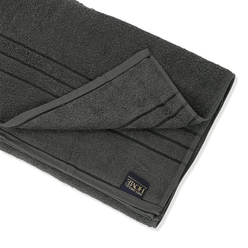 Monte Carlo Clean Wrap Pure Cotton Bath Towel - Charcoal media 6