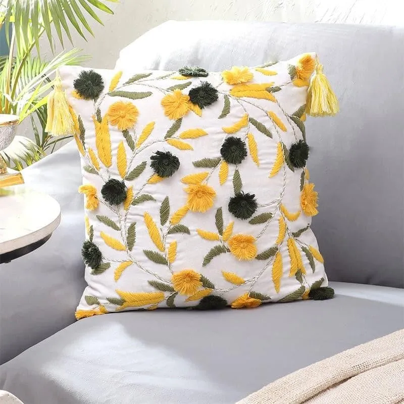 Floro Magica Cushion Cover - White media 2