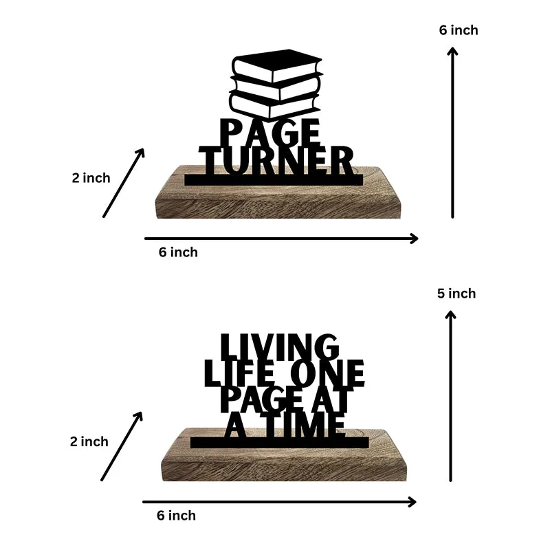 Page Turner Showpiece - Set Of Two media 5