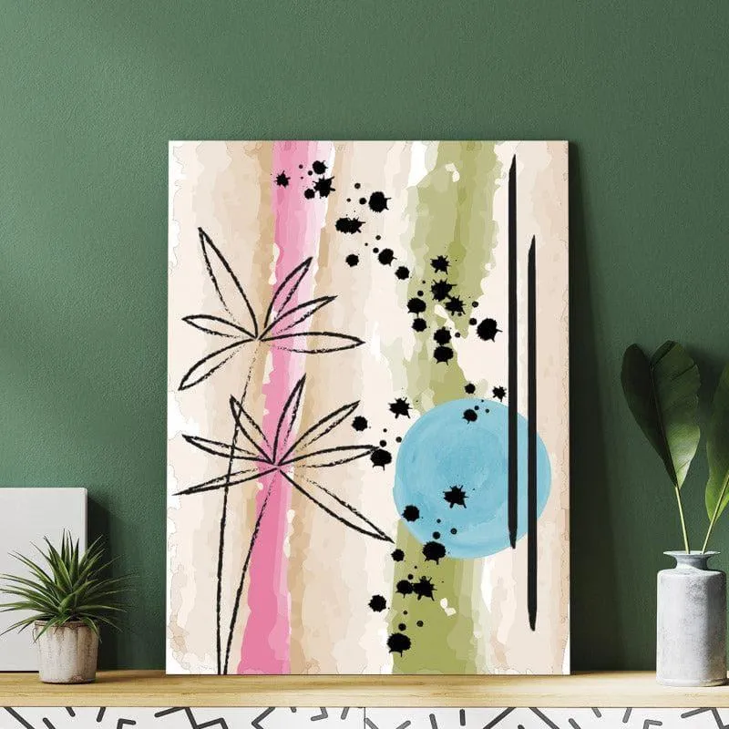 Stellar Splash Canvas Wall Painting media 3