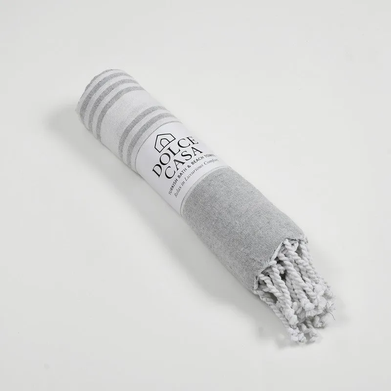 Darsha Bath Towel - Light Grey media 3