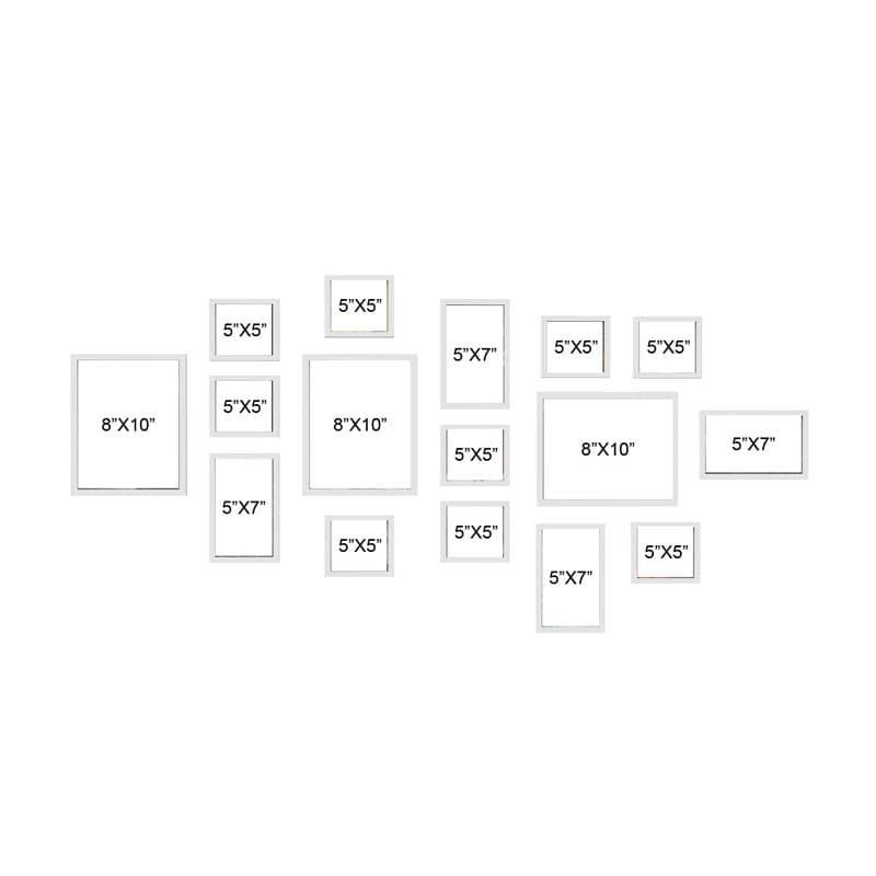 Nostalgia peeps Photo Frame Collage (White) - Set Of Sixteen media 3