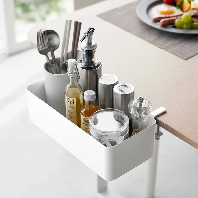 Desk Dock Carbon Steel Rack - White media 1