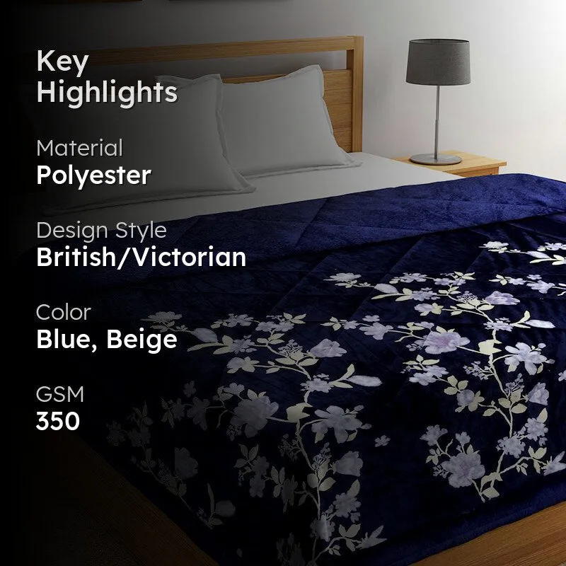 Luxurious Gulistan Polyester Double Comforter - 350 GSM media 2