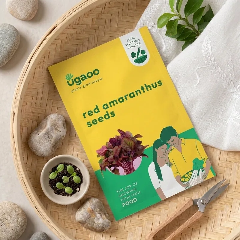 Ugaoo Red Amaranthus Seeds (Red Math) media 1