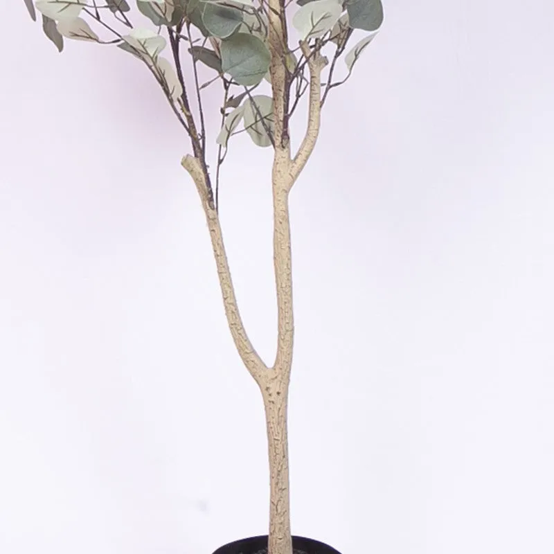 Artificial Eucalyptus Tree With Black Plastic Pot media 6