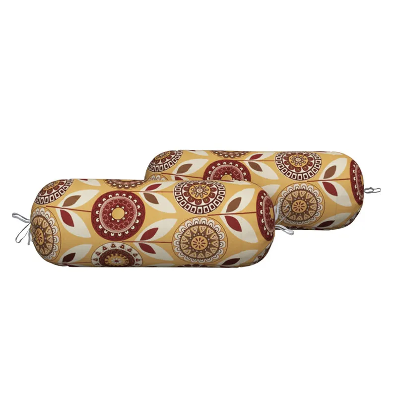 Autumn Fleur Floral Cotton Diwan Set media 6