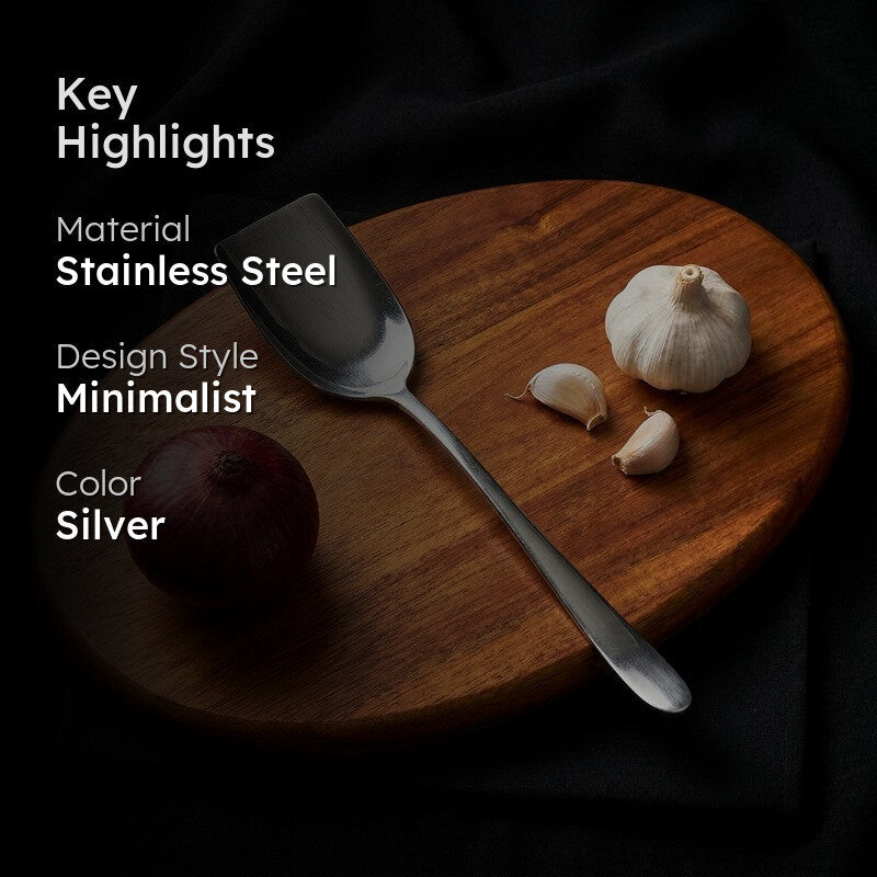Baguette Stainless Steel Serving Spoon - 26 CM media 2