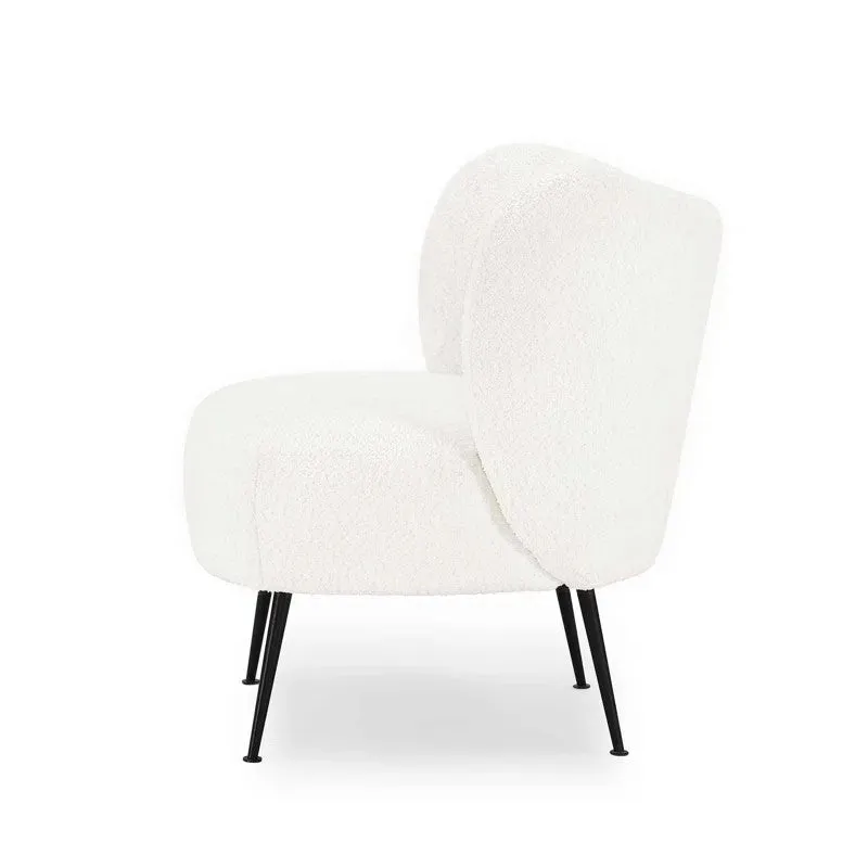 Modvyn Neem Wood Accent Chair - White media 9