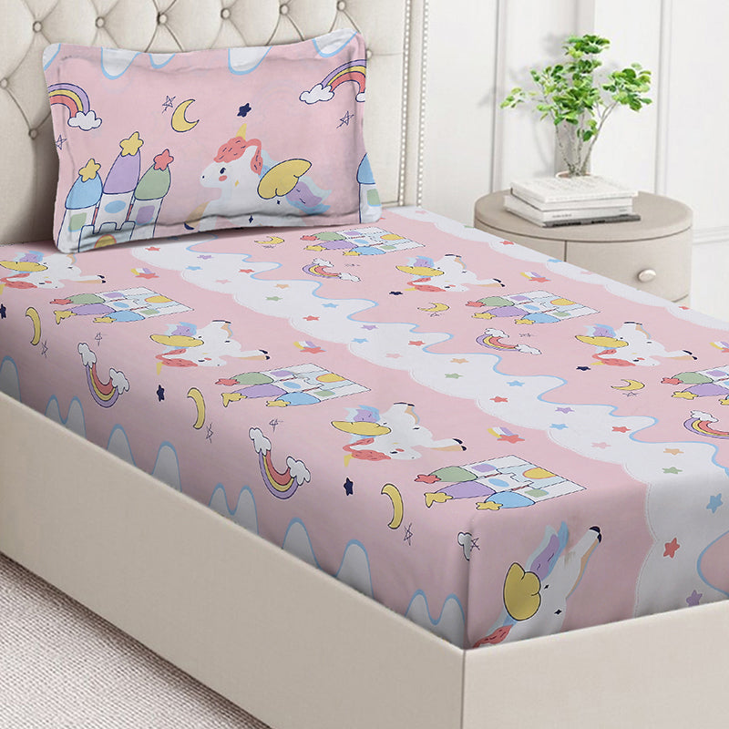 Twilight Zoo Crew Kids Bedsheet - 130 GSM media 4