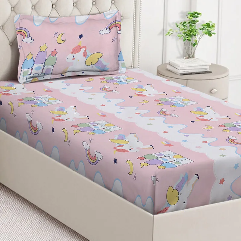 Twilight Zoo Crew Kids Bedsheet - 130 GSM media 4