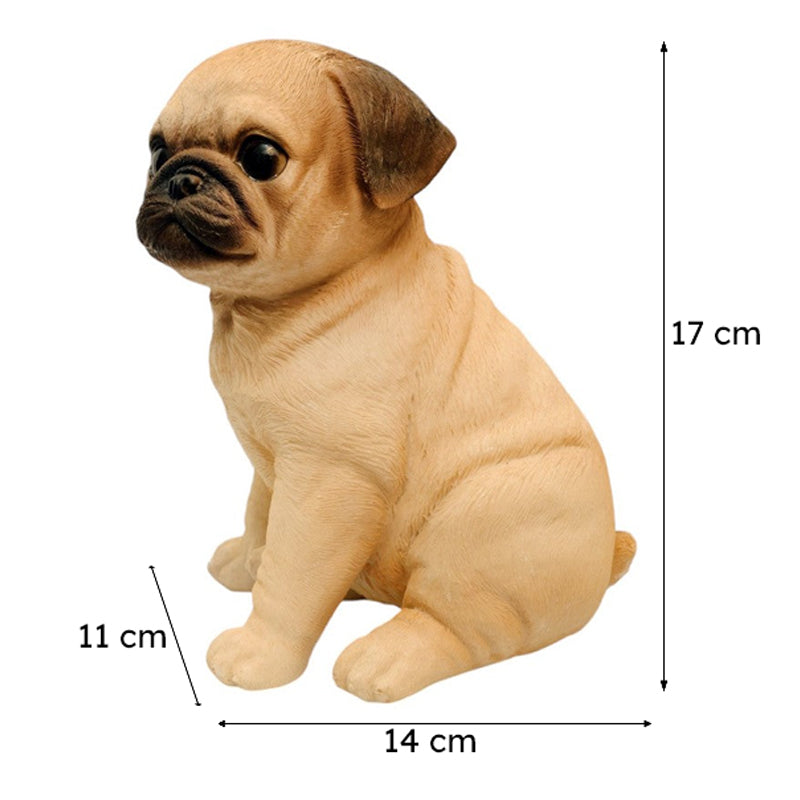Cutie Pug Showpiece media 7