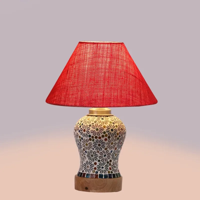 Gleamra Wooden Table Lamp - Multicolor media 6