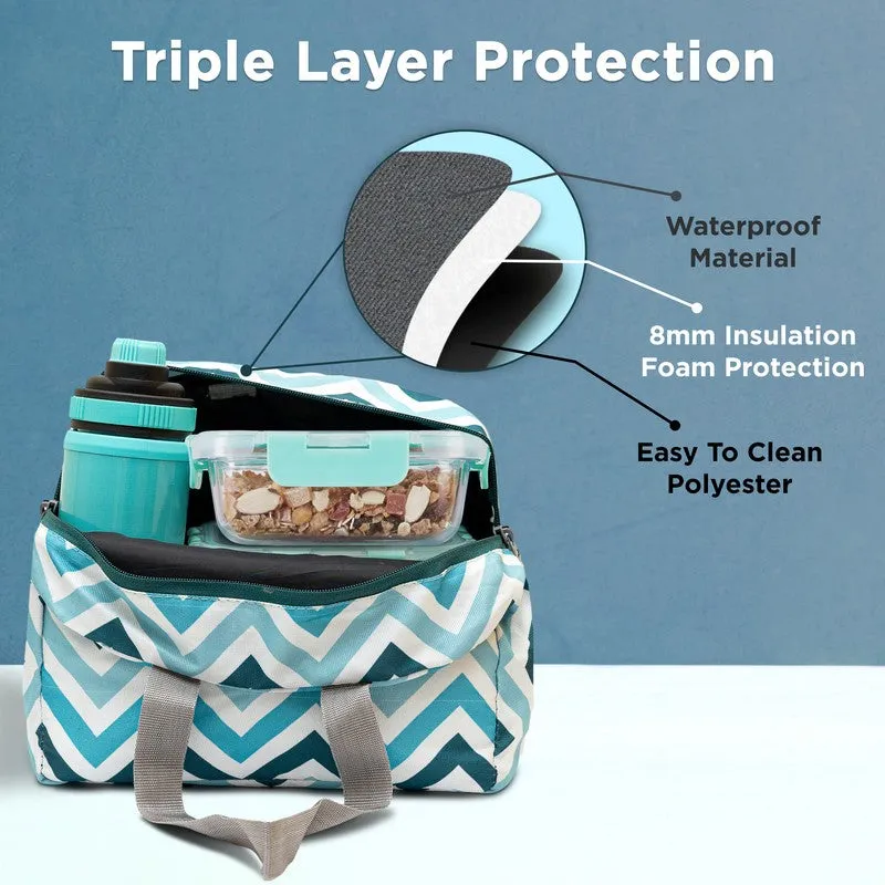 Prismy Polyester Lunch Bag - Blue media 4