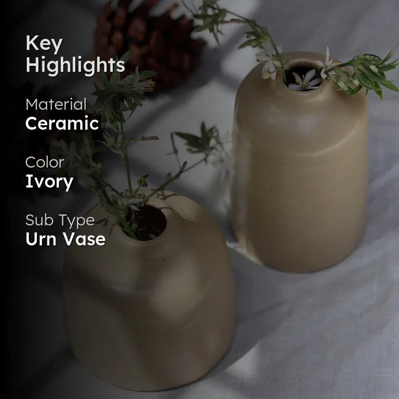 Nexora Ceramic Vase - Two Piece Set media 2
