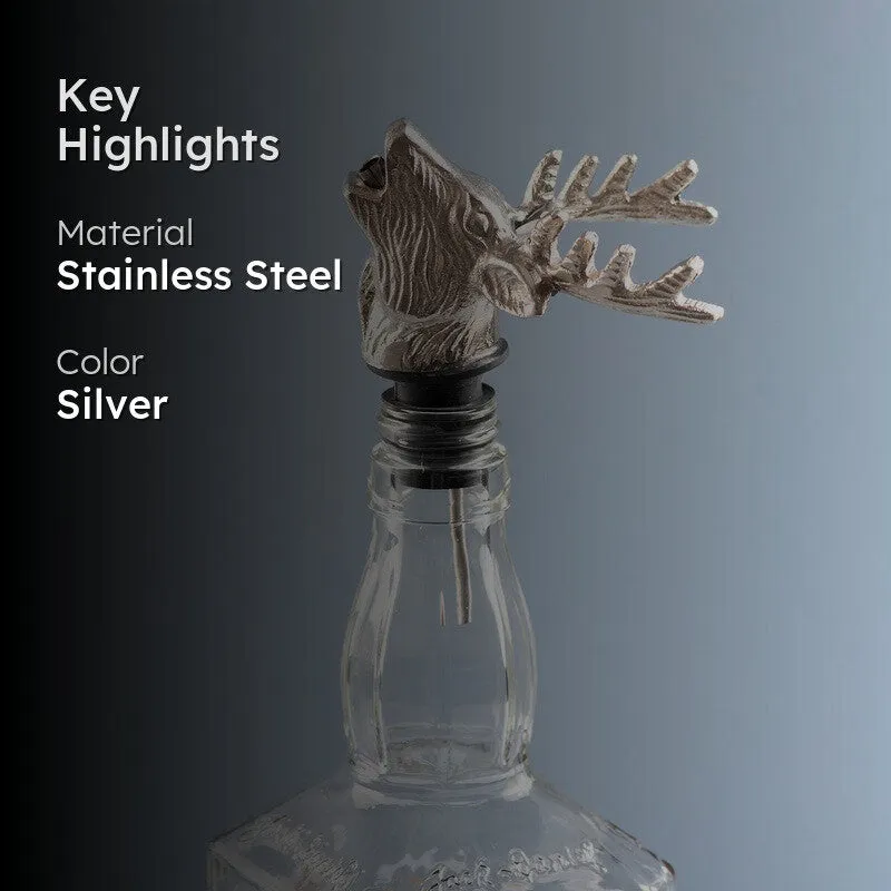 Royal Antler Stainless Steel Pourer - Silver media 2