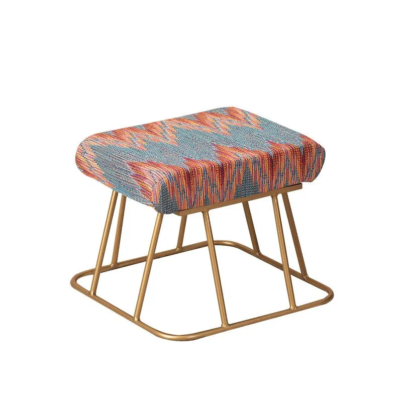 Calm Drift Ottoman (Blue) - Set Of Two media 4