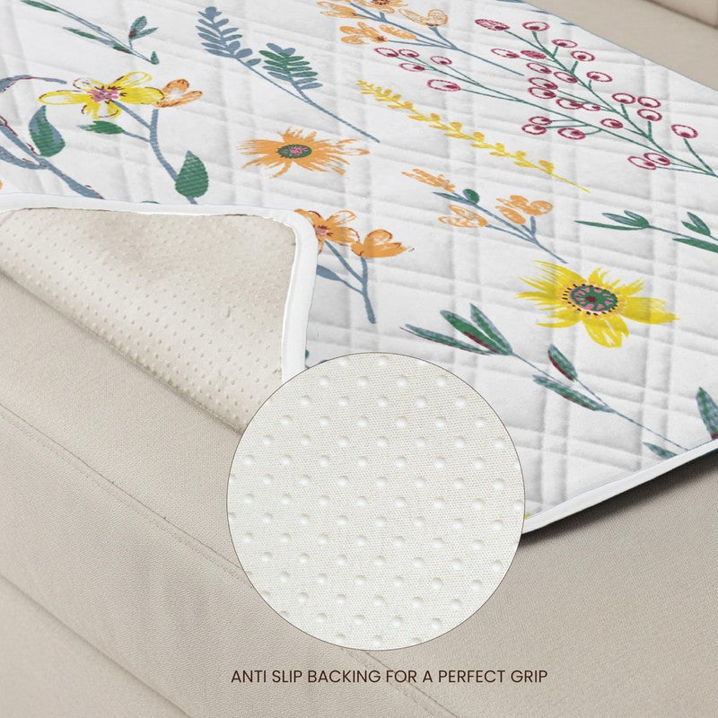 Urban Space Floral Sofa Cover media 5