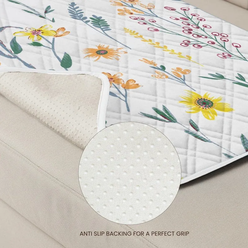 Urban Space Floral Sofa Cover media 5