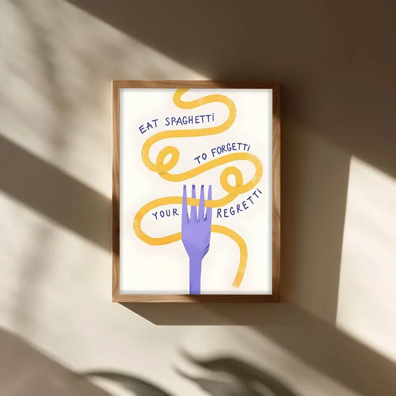 NoodleLoop Archival Canvas Wall Art - Brown media 3