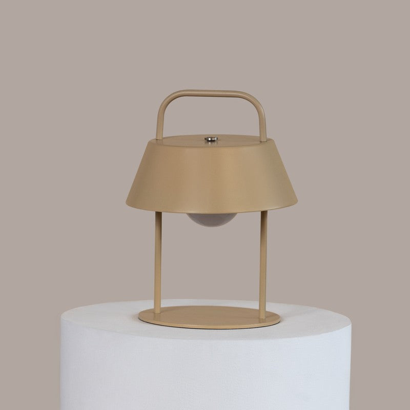 Fig Living Porto Metal Table Lamp - Beige media 3