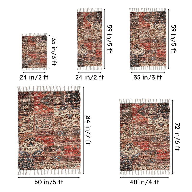 Yishi Ethnic Dhurrie Recycled PET Dhurries media 8