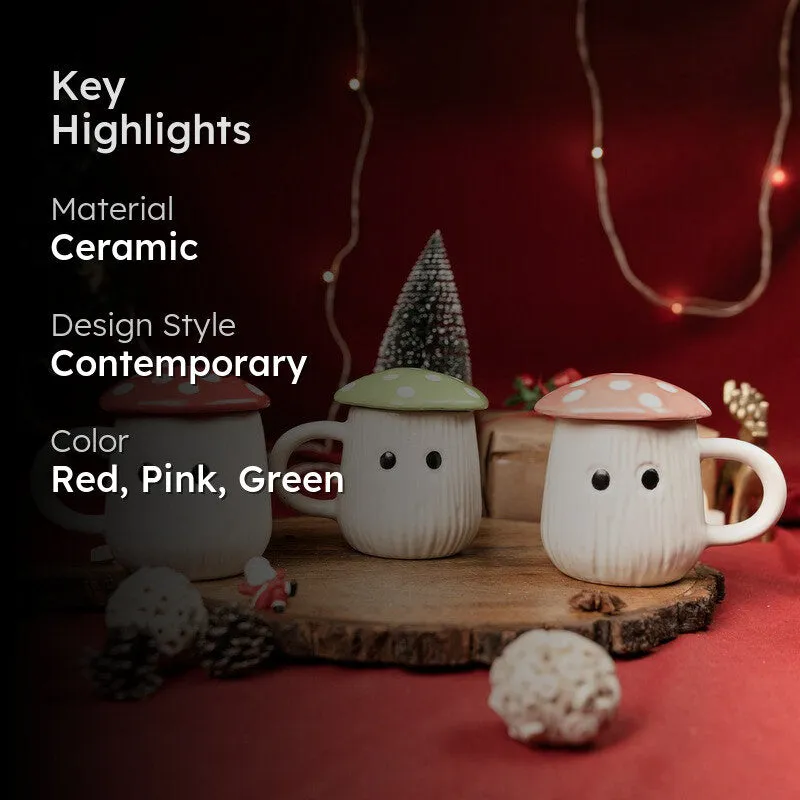 Frosty Ceramic Coffee Mug (270 mL) media 2