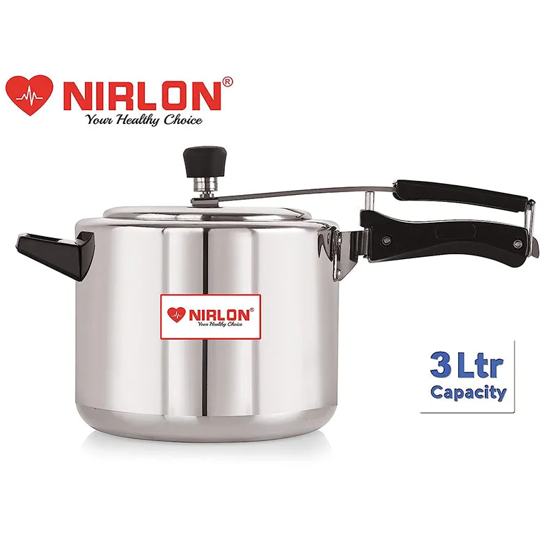 Nirlon Eazy Pressure Cooker - 3000 mL/ 9 Inches media 5