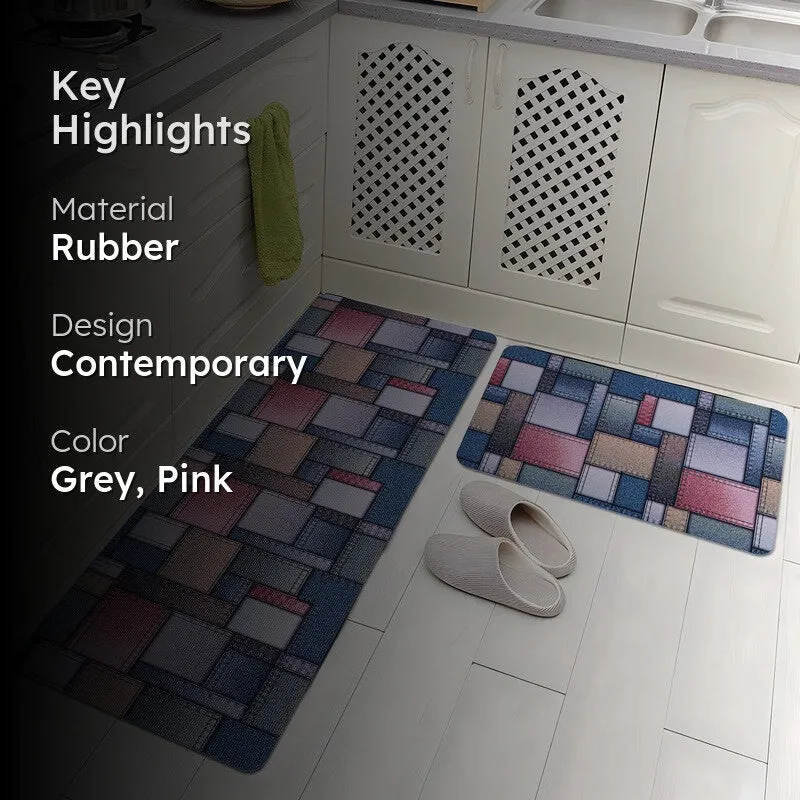Aquessa Rubber Kitchen Floor Mats - Set of Two media 2