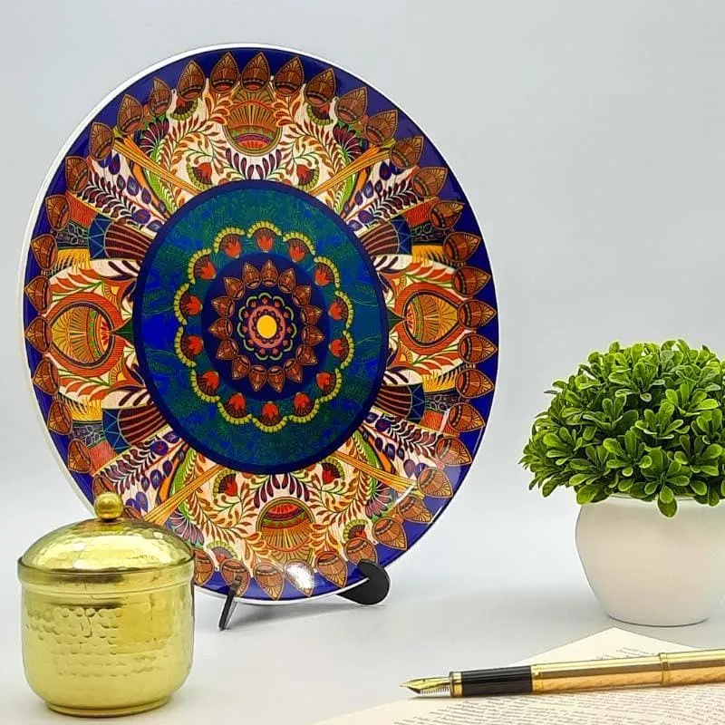 Sylvan Egyptian Round Decorative Plate media 1