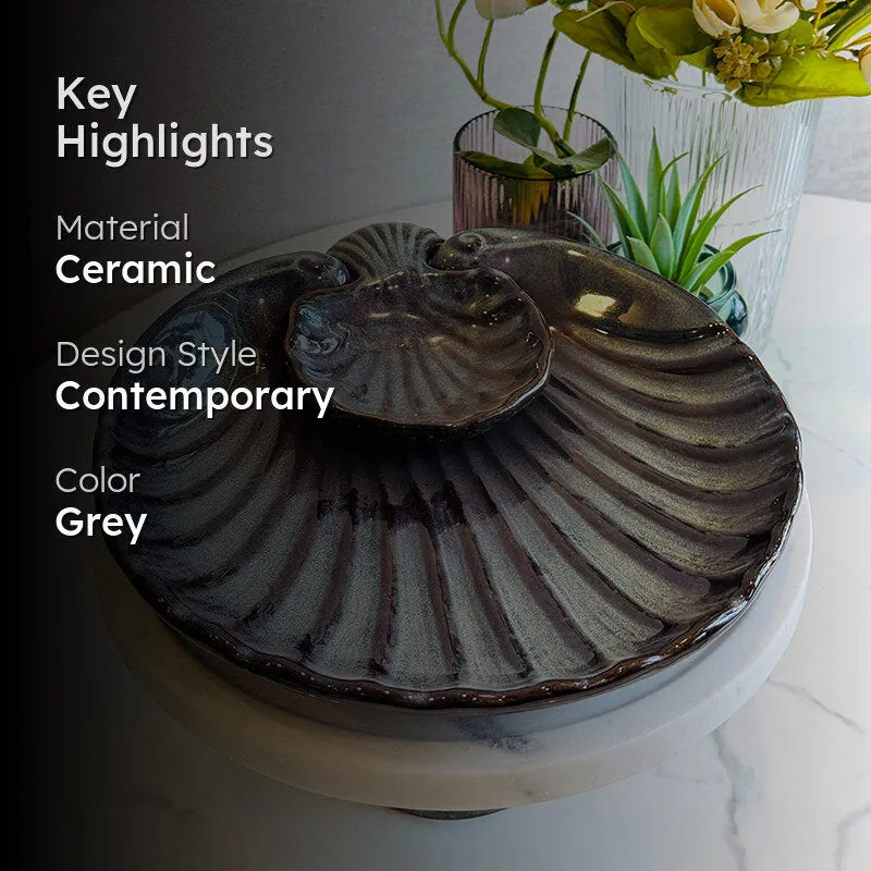 Marinia Ceramic Chip & Dip Platter media 2