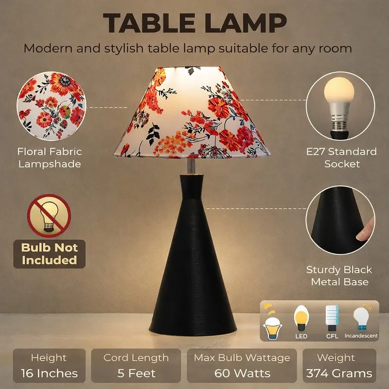 BlossomLuxe Metal Table Lamp media 5