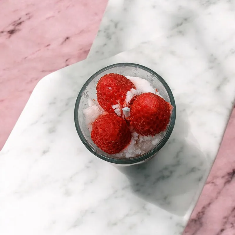 Berry Light Strawberry Scented Soy Wax Candle media 6