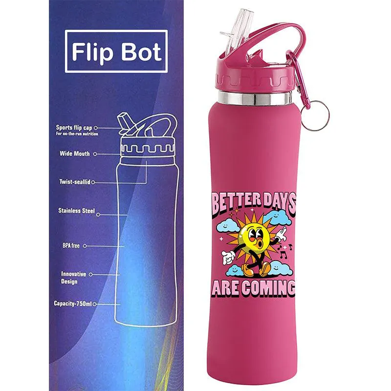 Better Days Are Coming Sipper Water Bottle - 750 mL media 9