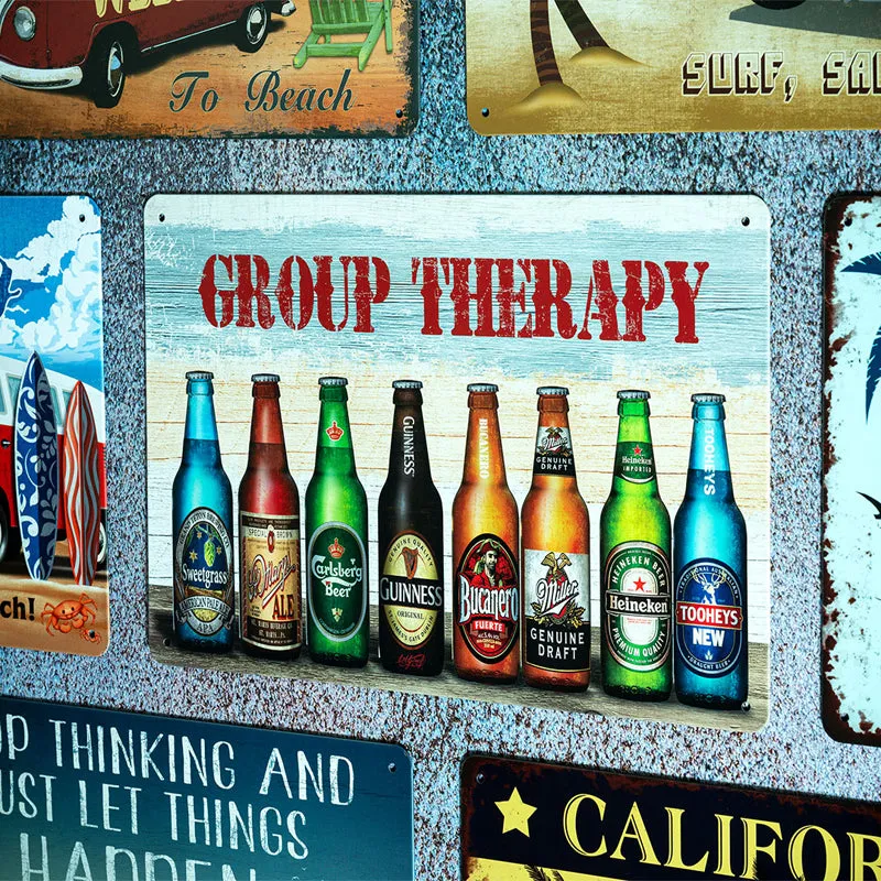 Group Therapy Metal Wall Accent media 1
