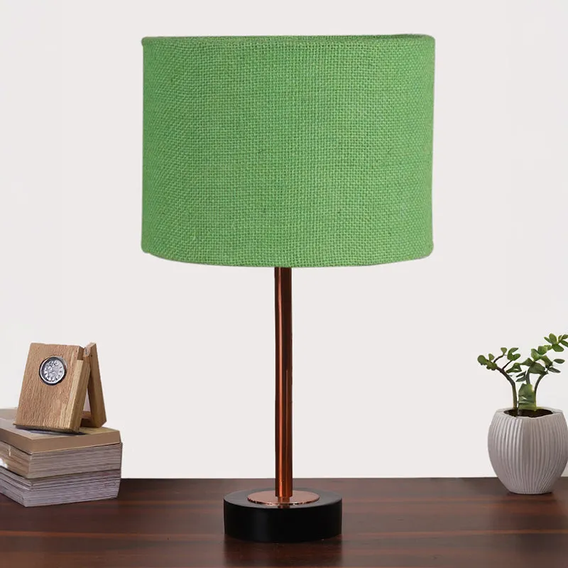 Sienna I Rodin Wooden Table Lamp - Green,Copper,Black media 3