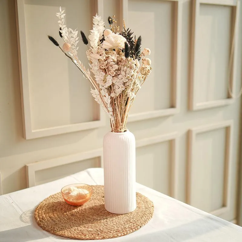 Neutral Blossoms Dried Flower Bunch media 3