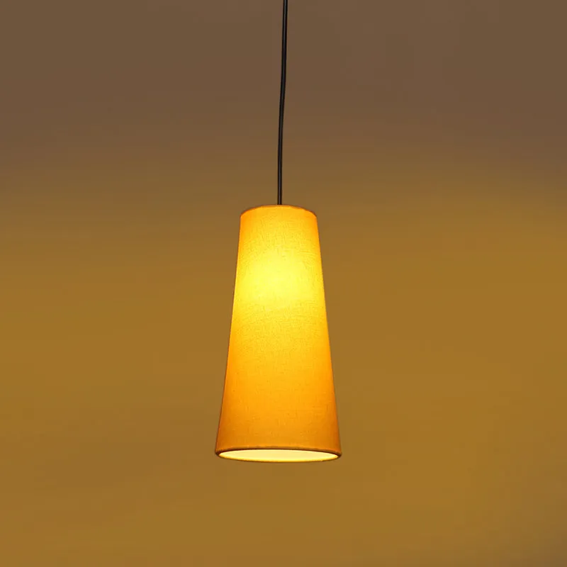 Ambient Aura Fabric Ceiling Lamp - Yellow media 6