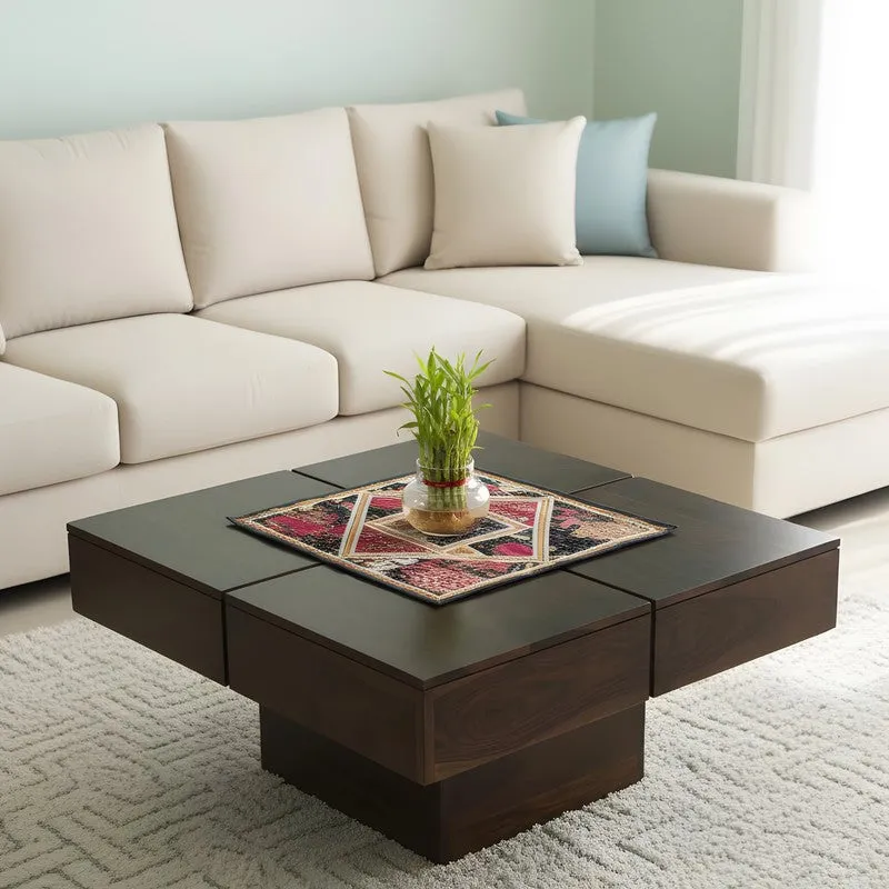 Tervo Sheesham Wooden Center Table media 3
