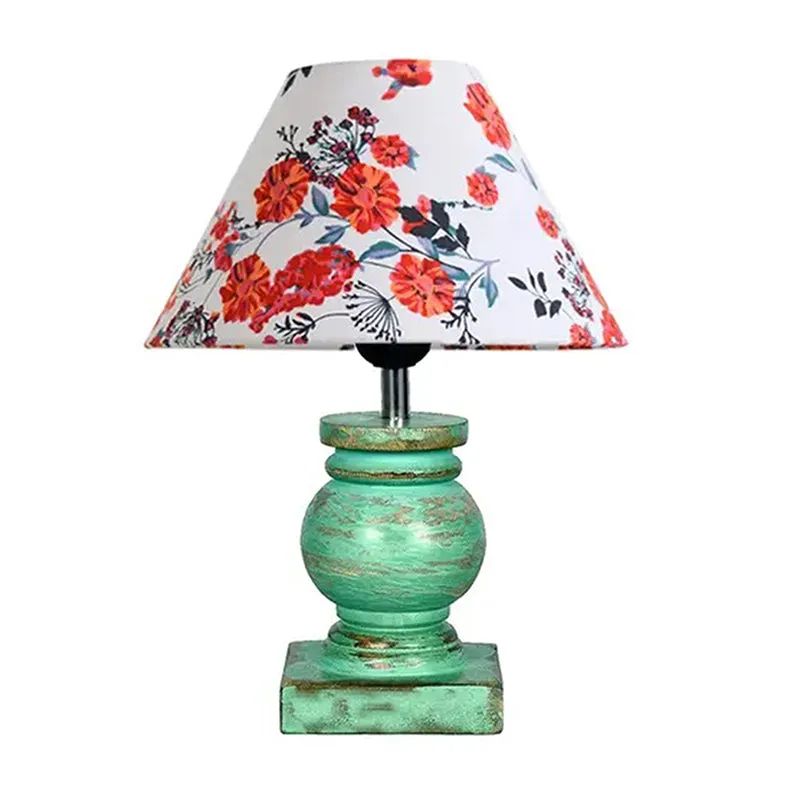 Aliora Nova Fleura Wooden Table Lamp media 5