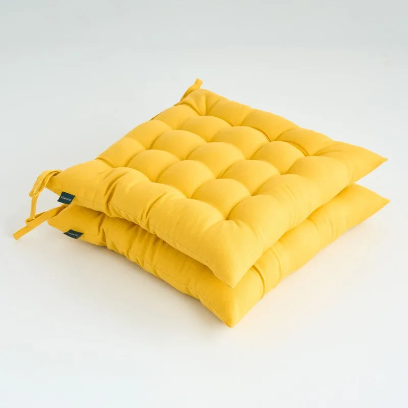Savra Chair Pad (Yellow) - Set Of Two - 3