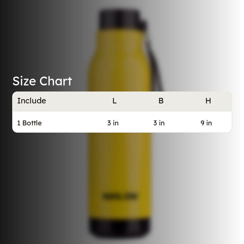 Viora Water Bottle (Yellow) - 480 mL media 7