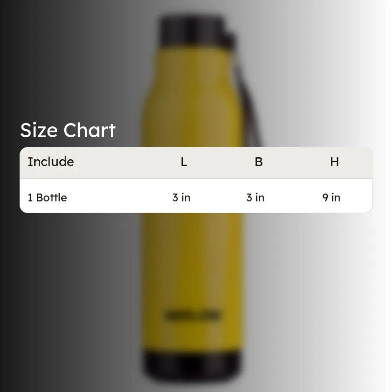 Viora Water Bottle (Yellow) - 480 mL media 7