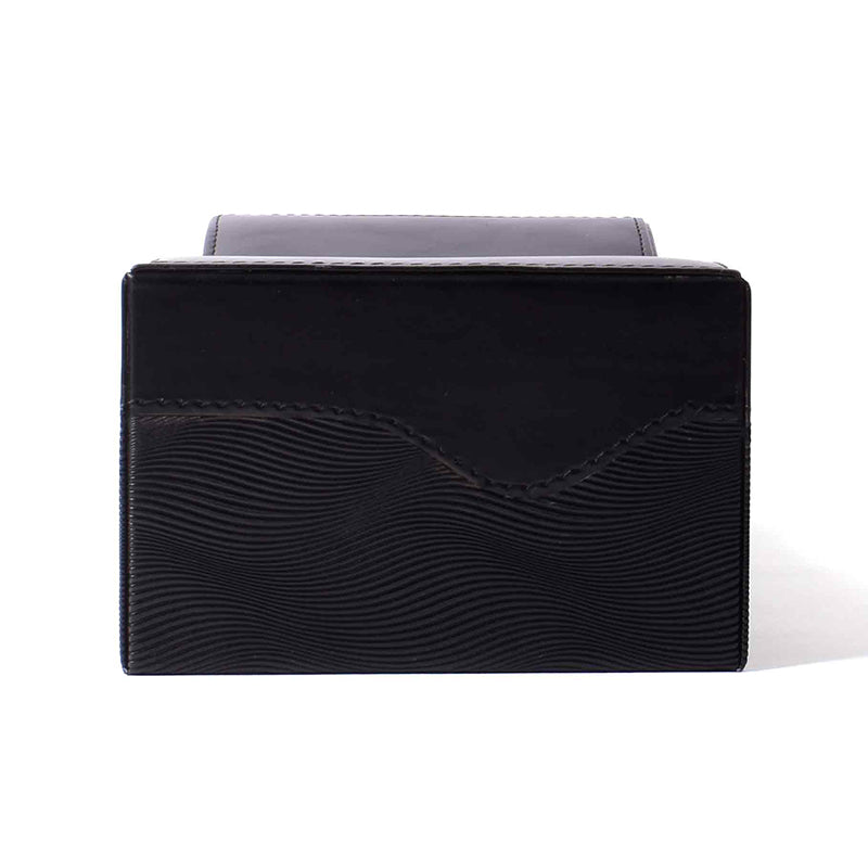Veltrix Faux Leather Tissue Holder - Black media 6