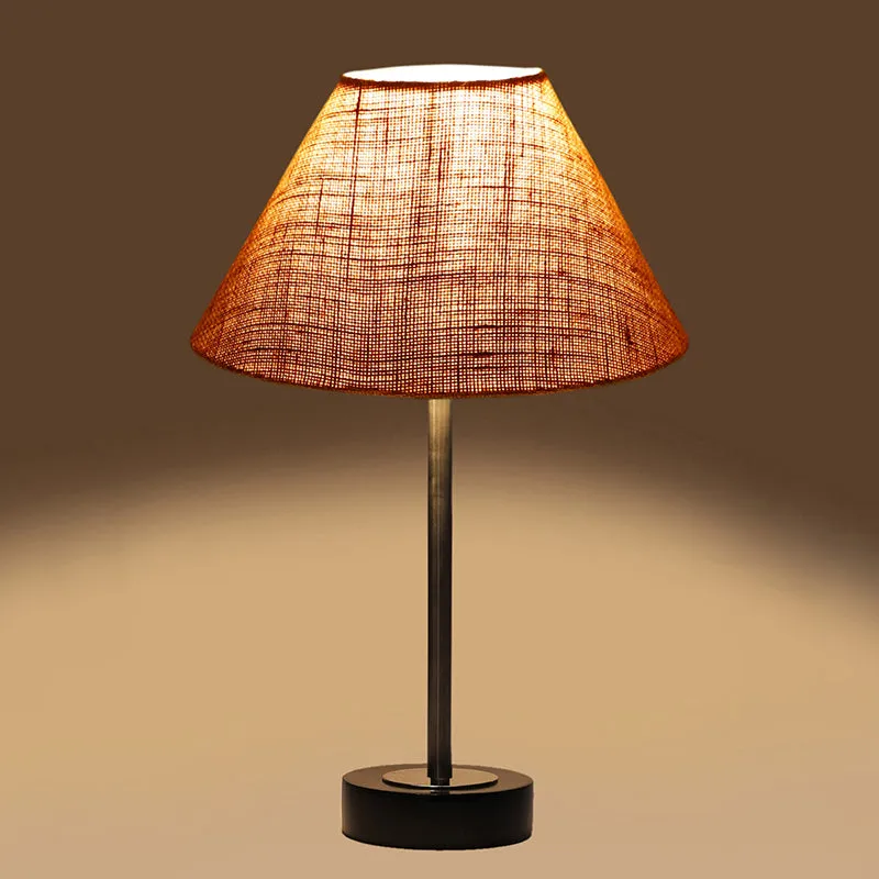 Sienna II Rodin Wooden Table Lamp - Beige,Silver,Black media 6