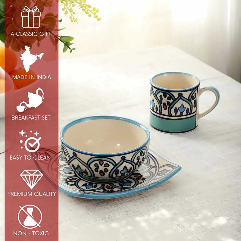 Medina Brew Ceramic Cup Set (350 mL/130 mL) - Three Piece Set media 7