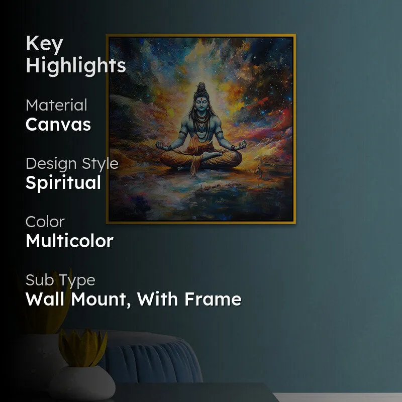 Kailasanatha Canvas Wall Art With Frame media 2